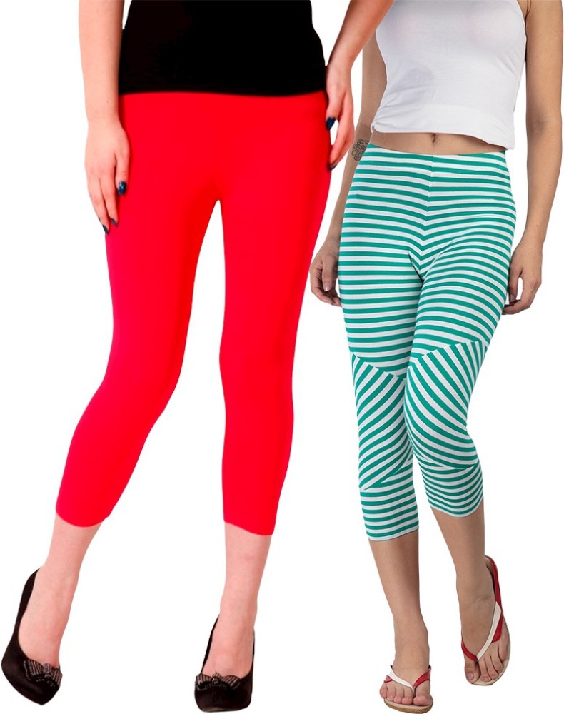 Buy Red Leggings & Trackpants for Women by SILLYBOOM Online