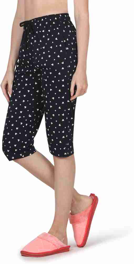 Buy MYO Cotton Capri  Three Fourth Pants for Women Combo Pack of