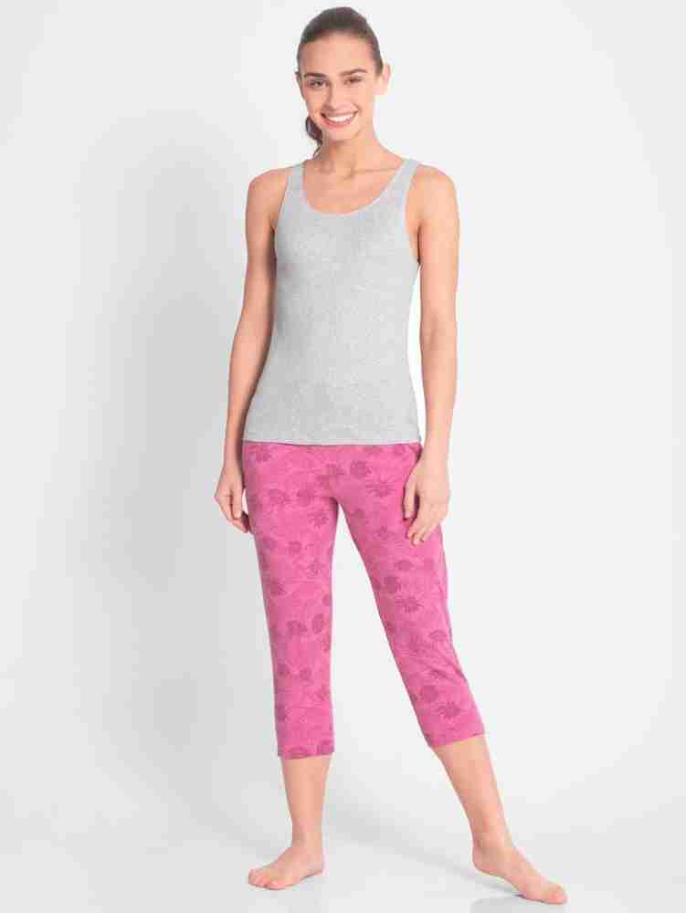 JOCKEY 1300 Women Pink Capri Buy JOCKEY 1300 Women Pink Capri