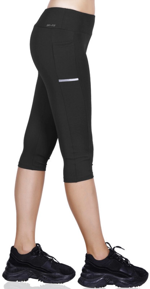Laasa Sports  JUST-DRY Active 3/4 Tights for Women