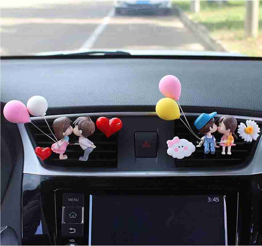 Campark Lovely Couple Car Interior Accessories for Women & Girls