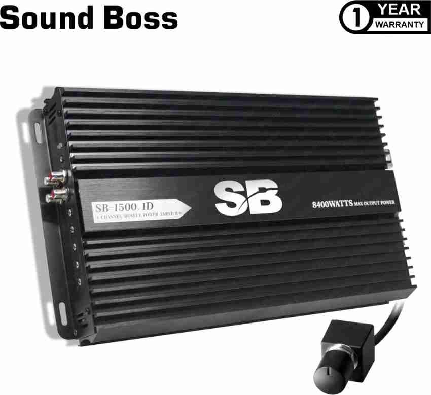 Sound Boss SB 1500.1D 8400W MAX Digital Linkable Block HI FI Mono