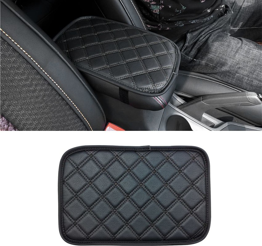 Yr vehicle center console armrest cover pad universal deals fit soft comfort center console armrest cushion for car