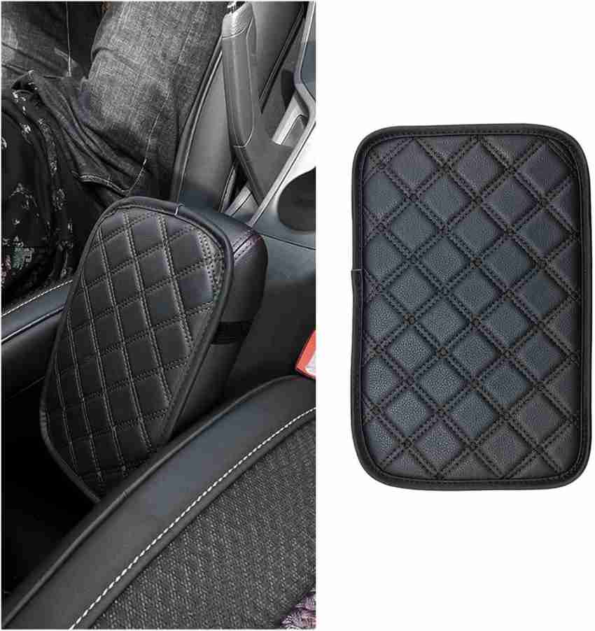 Auto Oprema Leather Center Console Cushion Pad, Armrest Seat Box Cover Fit  for Cars 7D Black Car Armrest Pad Cushion Price in India - Buy Auto Oprema  Leather Center Console Cushion Pad