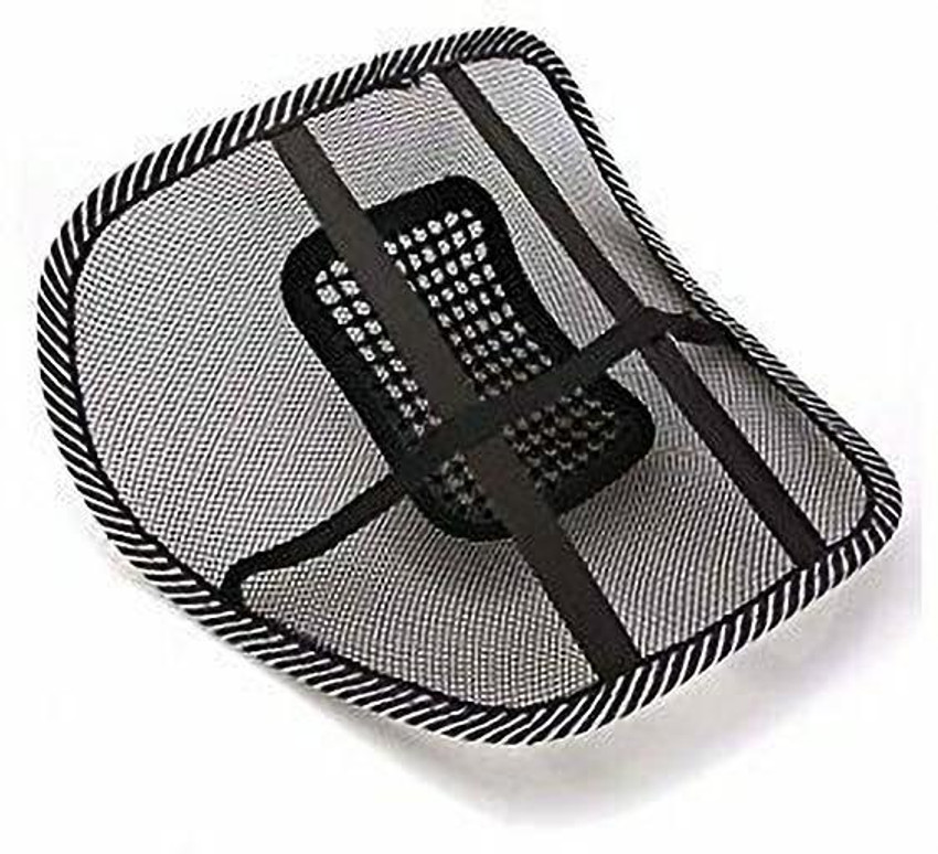 Massaging car seat cushion hot sale with lumbar support