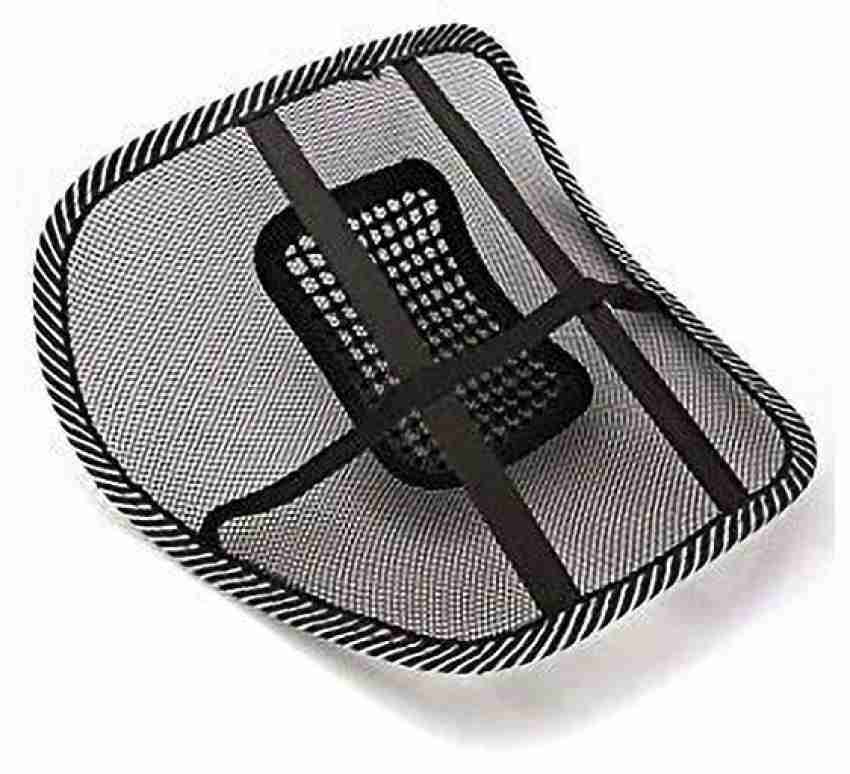 Car Seat Office Chair Massage Back Lumbar Support Mesh Ventilate