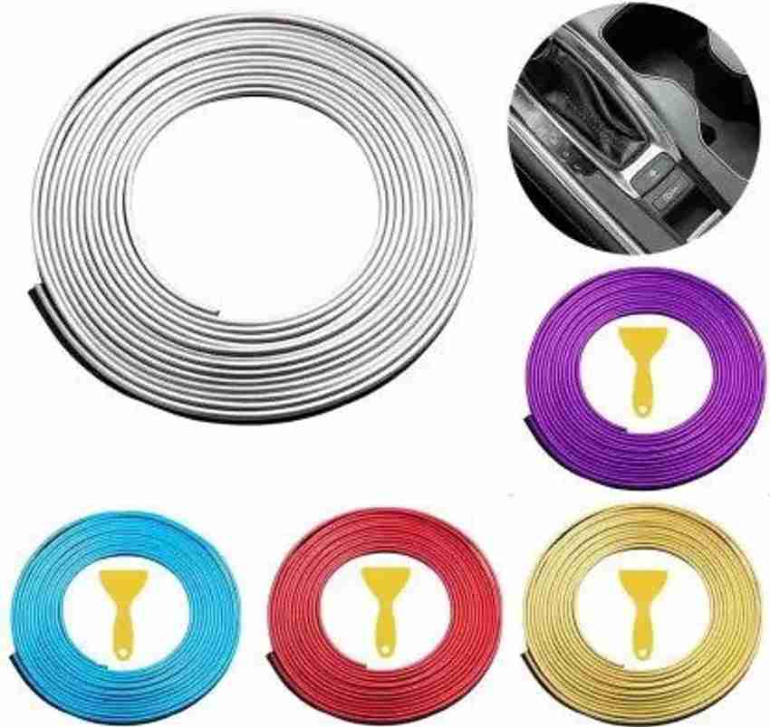 CARWORLD Car Interior Trim Strips PVC Molding Trim Strip 5 meter