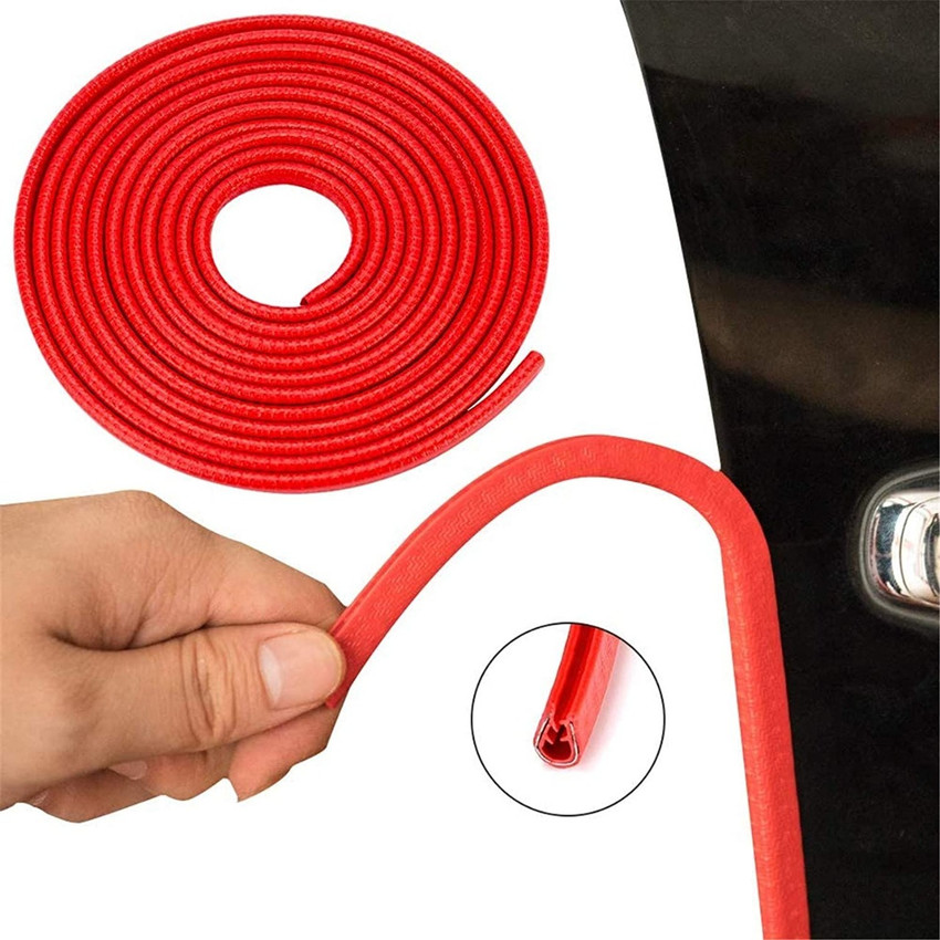 Red door edge clearance guard