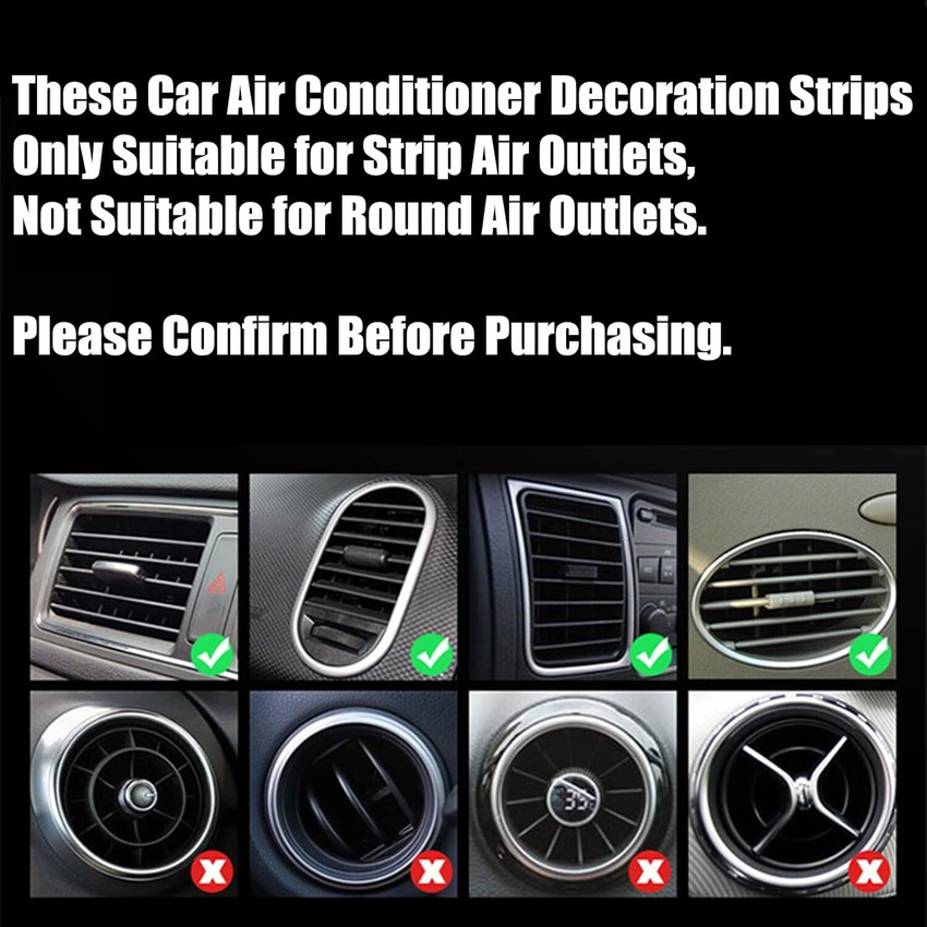 Car ac vent hot sale decoration