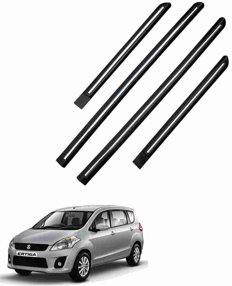 TECHMOZ MARUTI OLD ERTIGA DOOR SIDE BEADING CHROME LINE SET OF 4