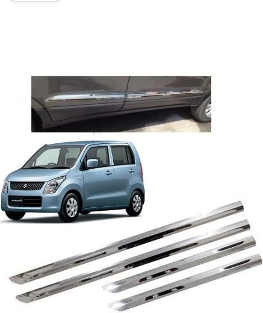 CARSHADE full chrome Car Beading side Cladding for wagon r OLD
