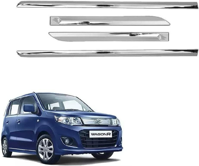 CARSHADE Full Chrome Side Beading Cladding for Wagon R Type 3