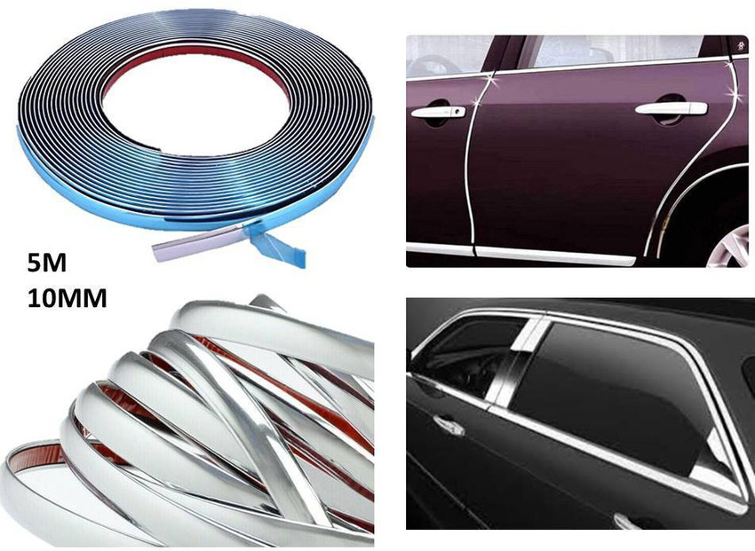 Car interior chrome shop trim