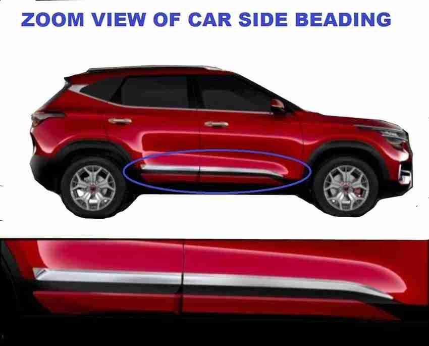 Seltos window new arrivals chrome beading