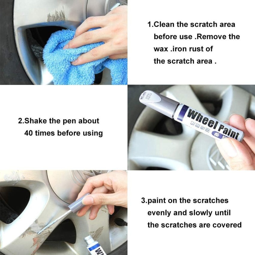 Esuper Wheel Paint Repair Kit, Automotive Rim Scratch Repair