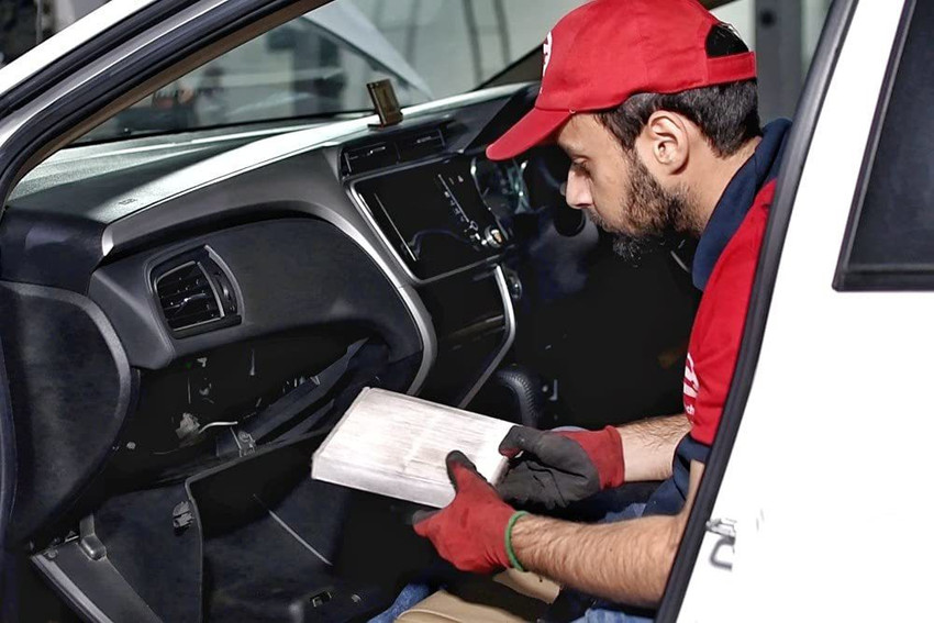 Car outlet ac filter