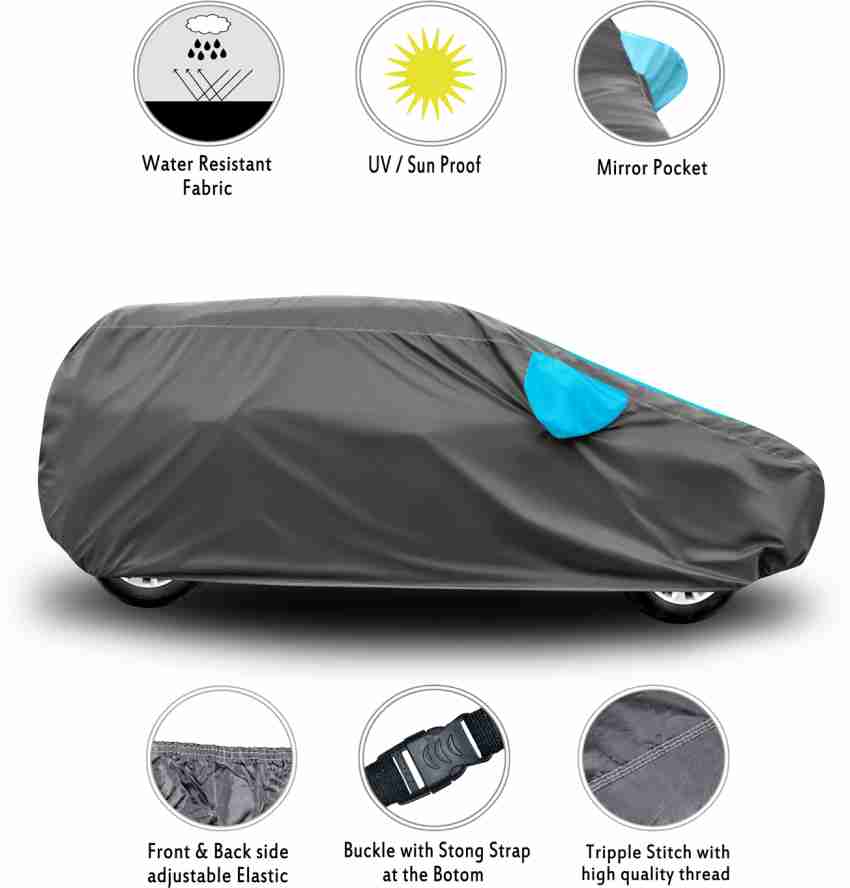 zawr Car Cover For Renault Pulse (With Mirror Pockets) Price in India - Buy  zawr Car Cover For Renault Pulse (With Mirror Pockets) online at Flipkart .com