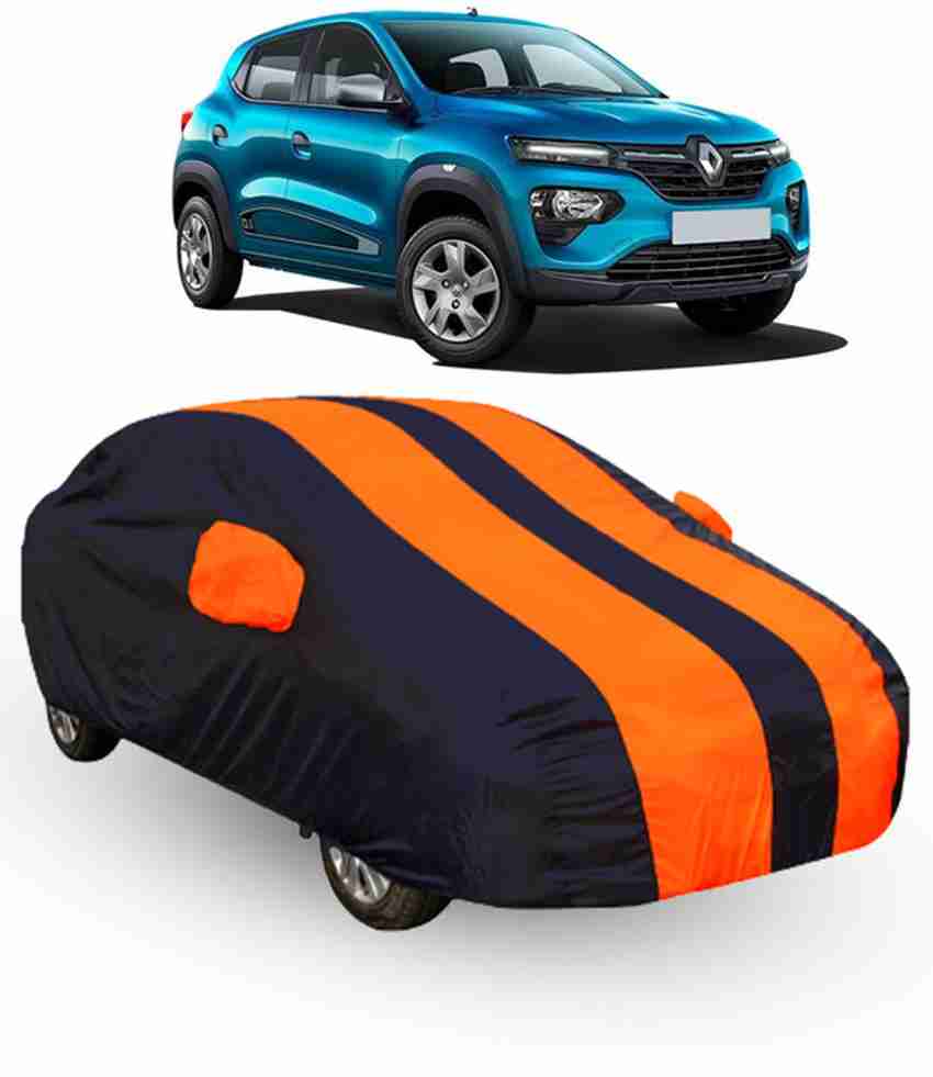 FUZICON Car Cover For Renault Kwid RXT Petrol With Mirror Pockets