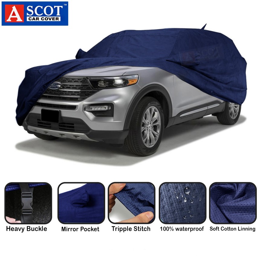 ascot Car Cover For Ford Ecosport 1.5 Diesel Titanium Diesel (With Mirror  Pockets) Price in India - Buy ascot Car Cover For Ford Ecosport 1.5 Diesel  Titanium Diesel (With Mirror Pockets) online