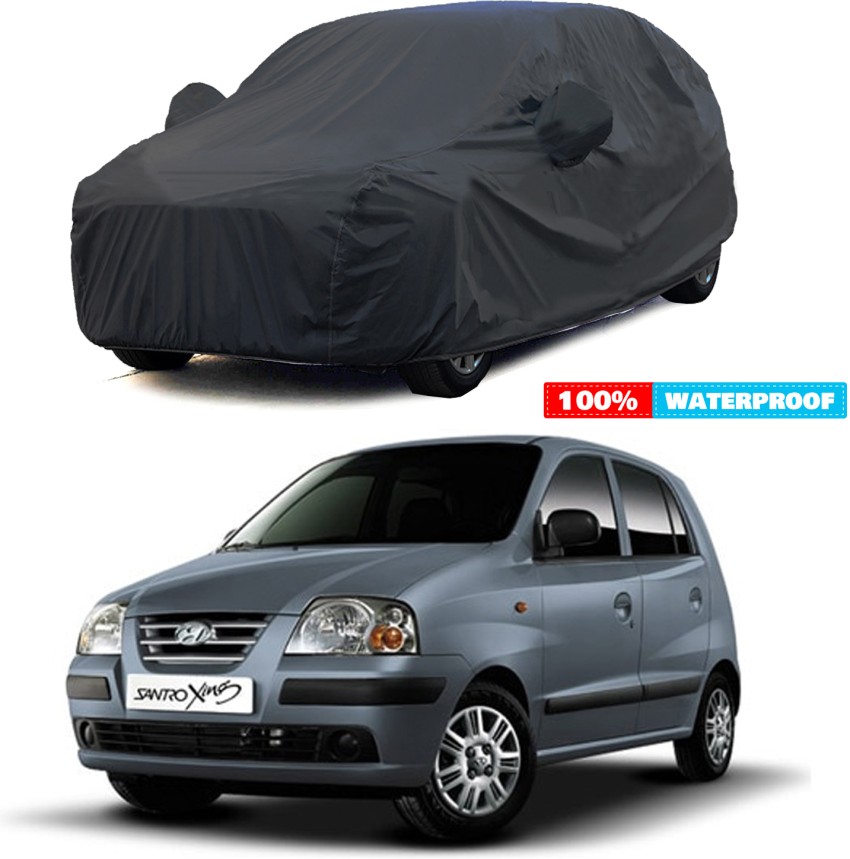 A Galaxy Product Car Cover For Hyundai Santro Xing (With Mirror Pockets)  Price in India - Buy A Galaxy Product Car Cover For Hyundai Santro Xing  (With Mirror Pockets) online at
