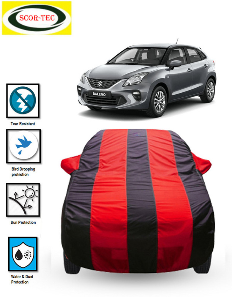 SCOR TEC Car Cover For Maruti Suzuki Baleno Alpha CVT Petrol With