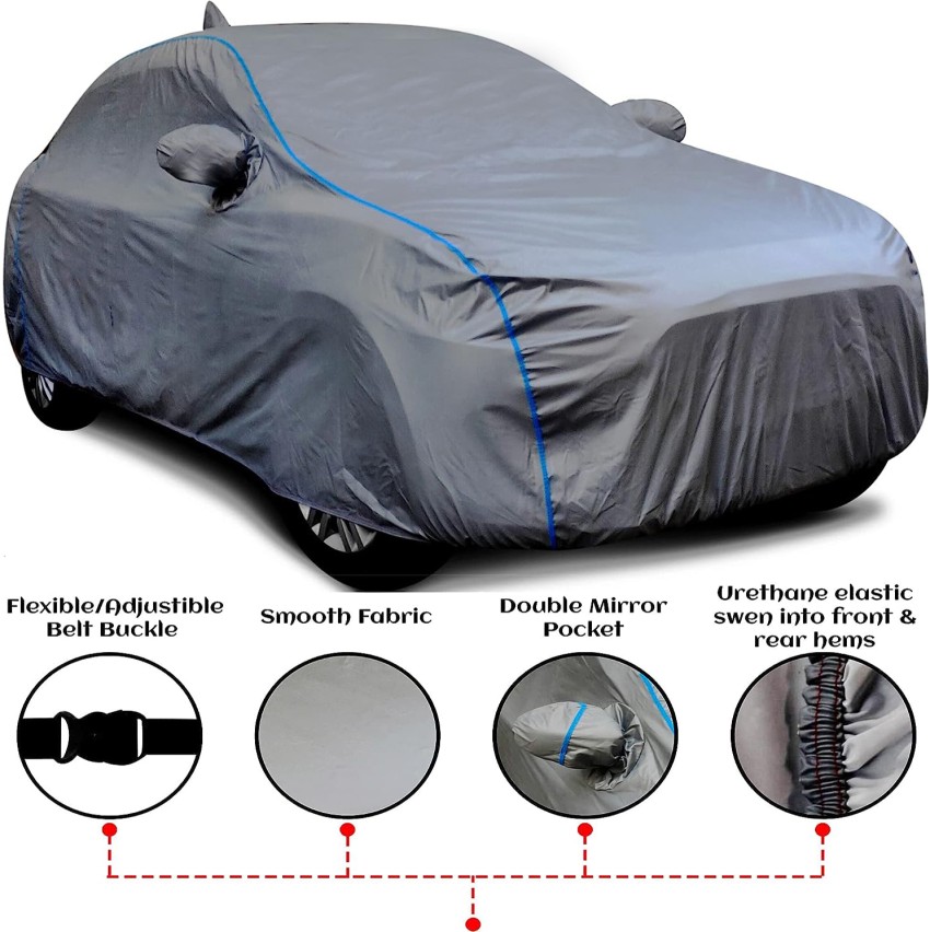 Water Proof Car Cover For Jeep Compass (With Mirror Pockets) Price in India  - Buy Water Proof Car Cover For Jeep Compass (With Mirror Pockets) online  at