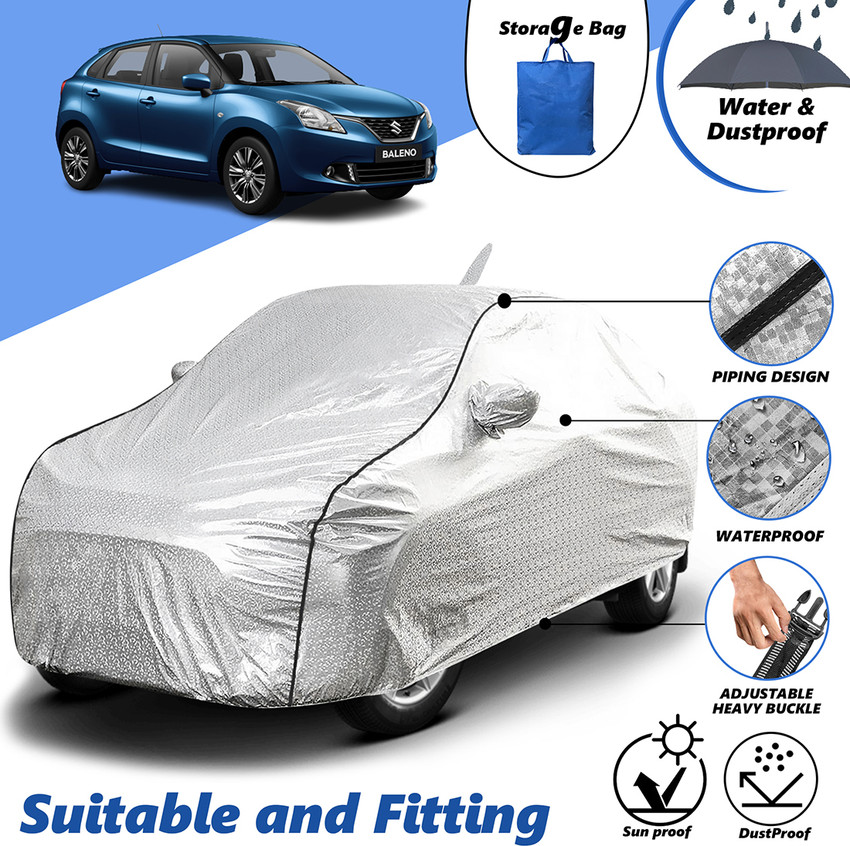 FABTEC Car Cover For Maruti Suzuki Maruti Baleno Baleno 1.2