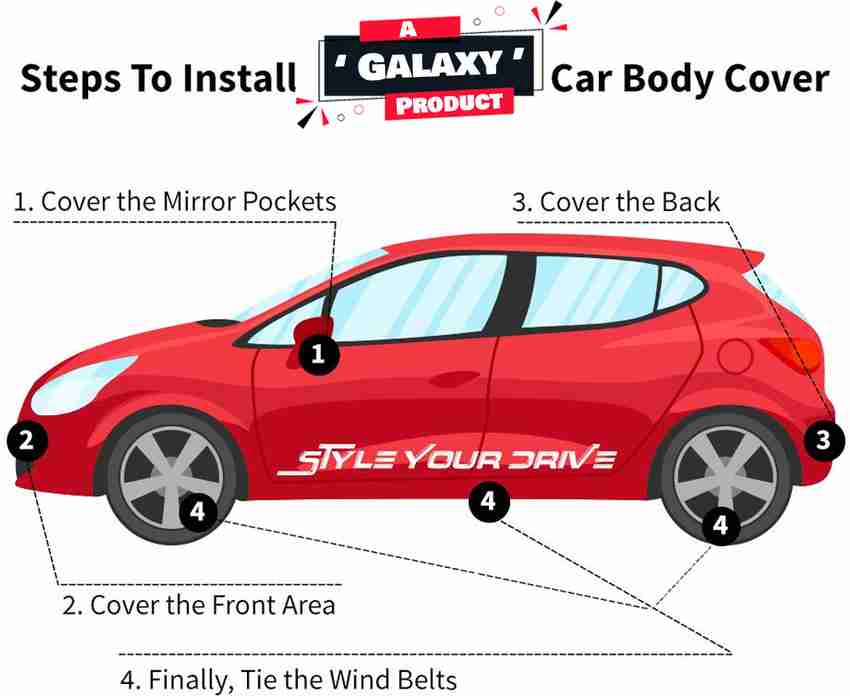 Galaxy car body cover hot sale
