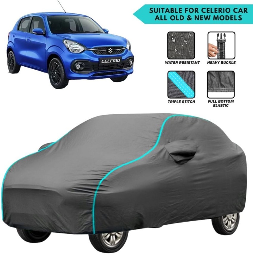 100% Water Resistant Original Triple Stitched Fully Body Car Cover For  Maruti Suzuki Celerio (All