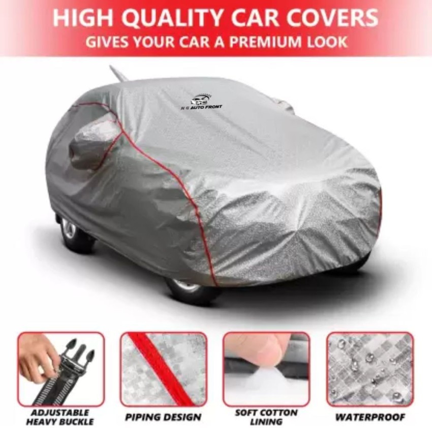 Buy SENSI Waterproof Car Cover for Maruti Suzuki Baleno Silver