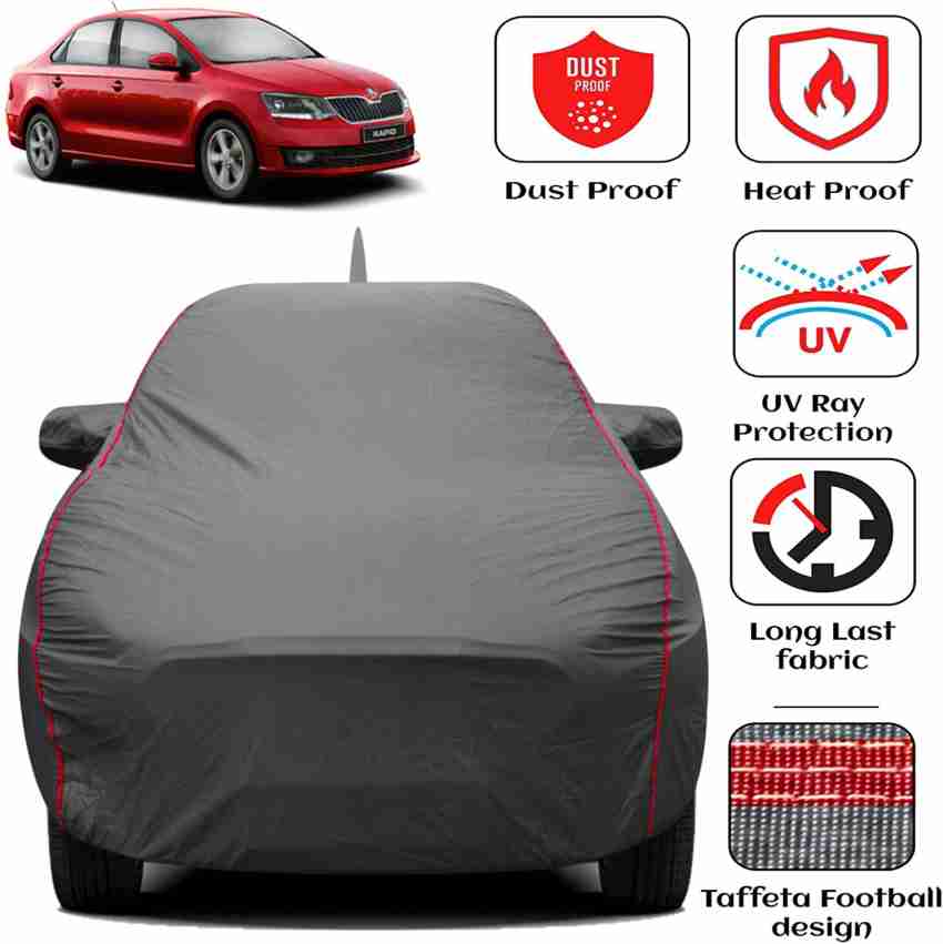 Soft Indoor Car Cover Autoabdeckung with Mirror Pockets for