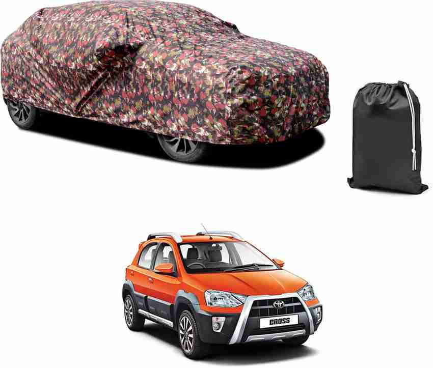 PAGORA Car Cover For Toyota Etios Cross With Mirror Pockets