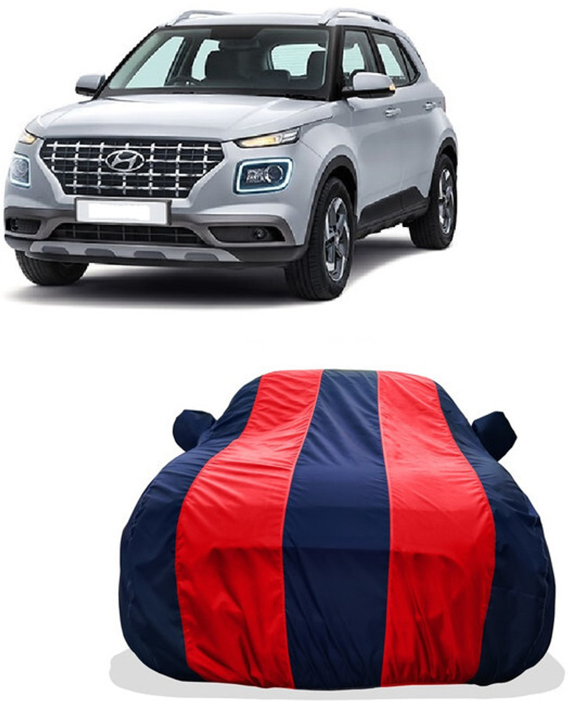 Tricway Car Cover For Hyundai Venue SX 1.0 Dual Tone Petrol With Mirror Pockets Price in India Buy Tricway Car Cover For Hyundai Venue SX 1.0 Dual Tone Petrol With Mirror