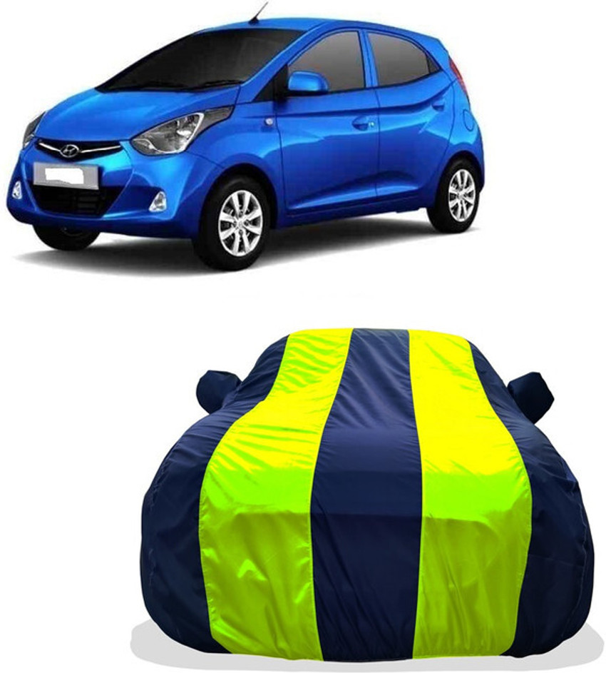 Tricway Car Cover For Hyundai EON Magna Plus Option With Mirror Pockets Price in India Buy Tricway Car Cover For Hyundai EON Magna Plus Option With Mirror Pockets online at Flipkart