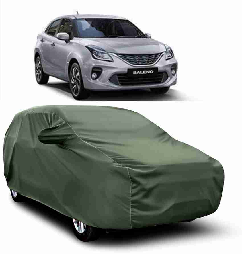 SXAWG Car Cover For Maruti Baleno With Mirror Pockets Price in India Buy SXAWG Car Cover For Maruti Baleno With Mirror Pockets online at Flipkart