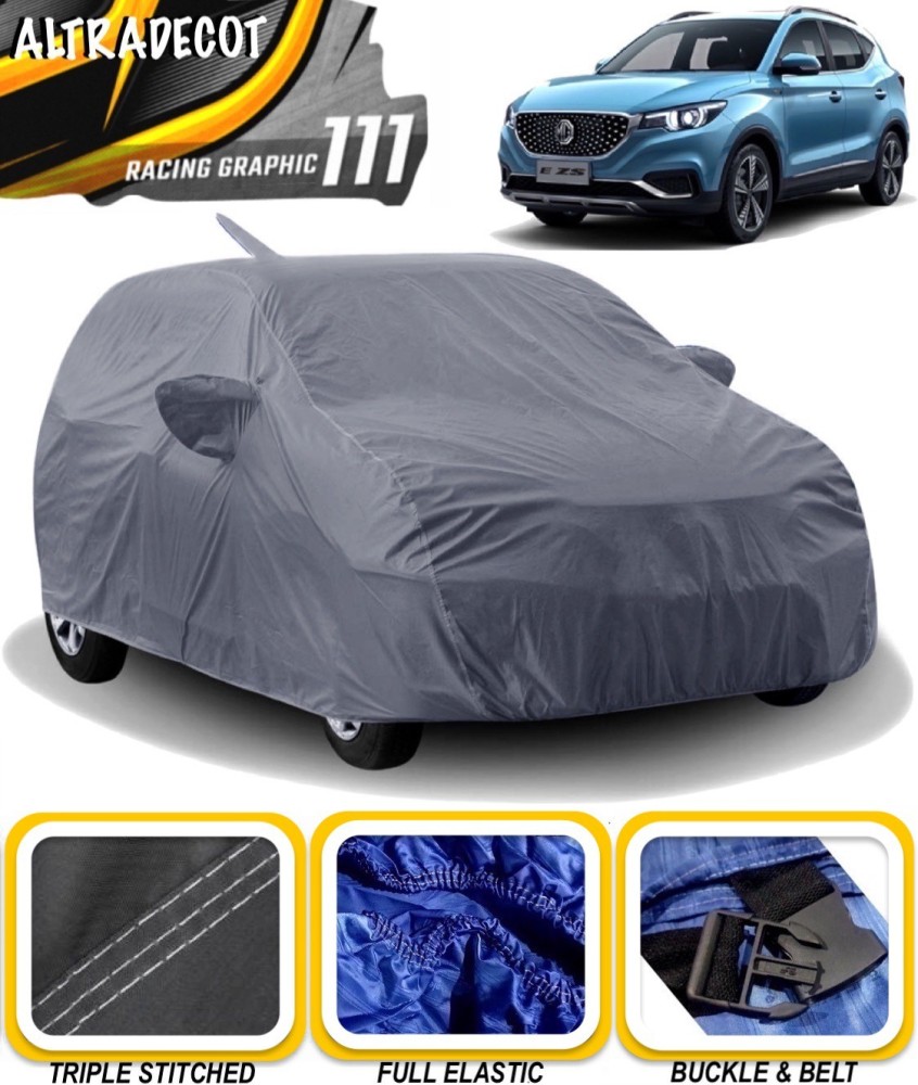 ALTRADECOT Car Cover For MG ZS EV (With Mirror Pockets) Price in