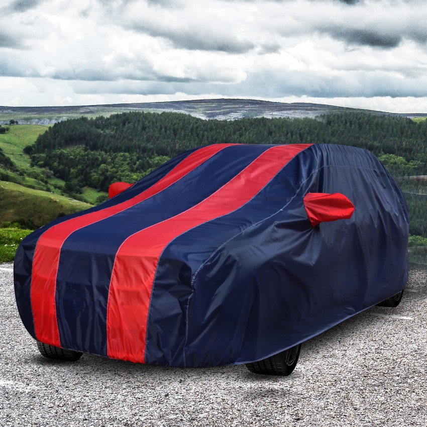 Buy Auto Hub Car Cover Compatible with Fiat Punto Evo with Mirror