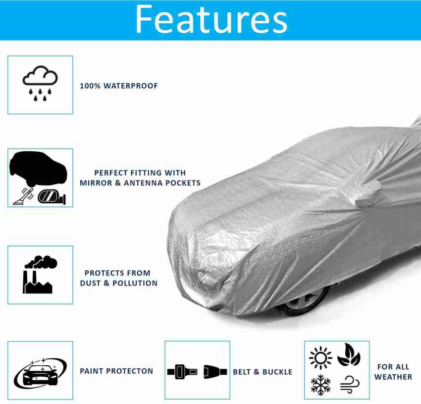 TEASN Car Cover For Citroen C3 Aircross (With Mirror Pockets