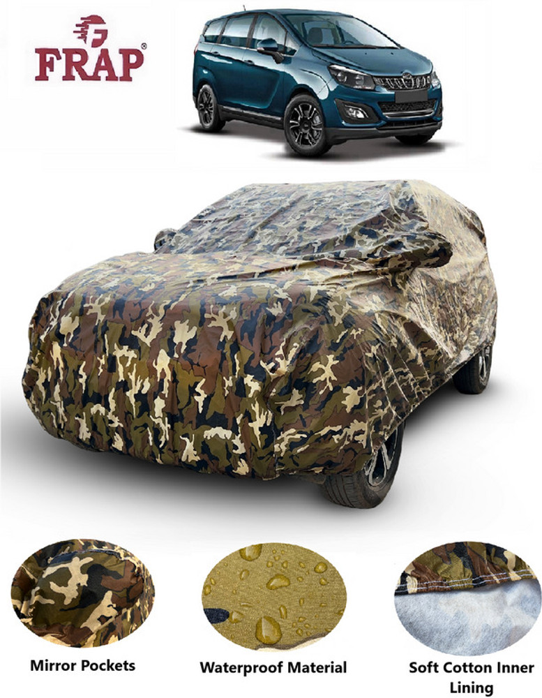 Frap Car Cover For Mahindra Marazzo With Mirror Pockets Price in
