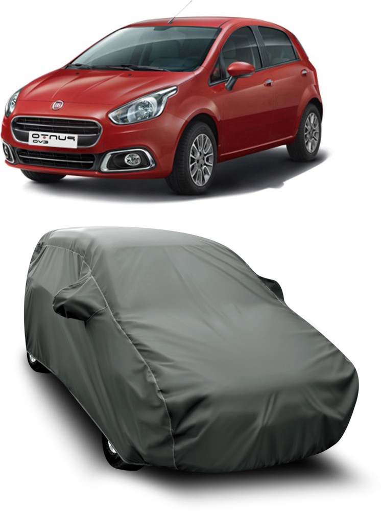 Drench Car Cover For Fiat Punto Evo (With Mirror Pockets) Price in India -  Buy Drench Car Cover For Fiat Punto Evo (With Mirror Pockets) online at