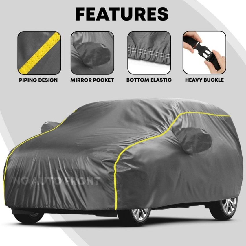 brandroofz Car Cover For Ford Figo, Figo 1.2P Base MT (With Mirror