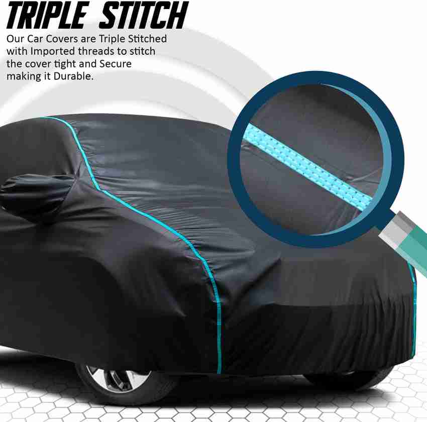 brandroofz Car Cover For Tata Punch Universal For Car With Mirror Pockets
