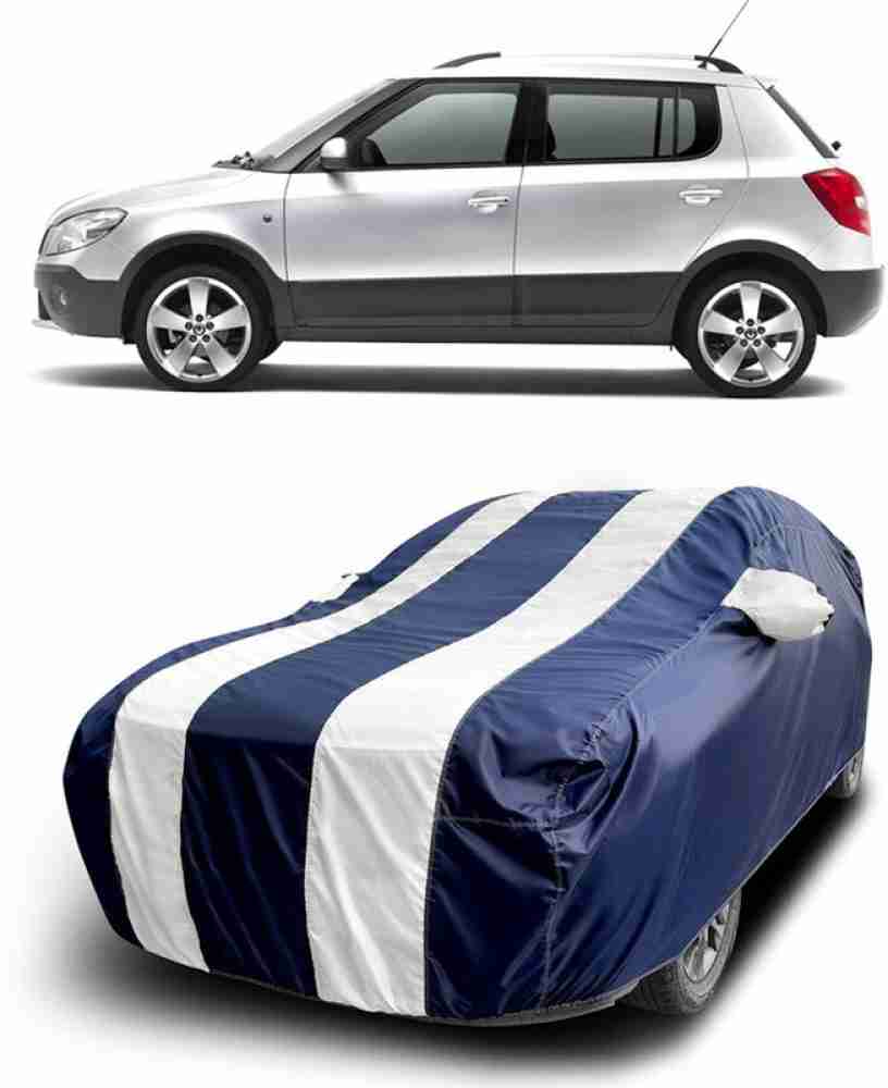 AUTOGARH Car Cover For Skoda Fabia Scout (With Mirror Pockets