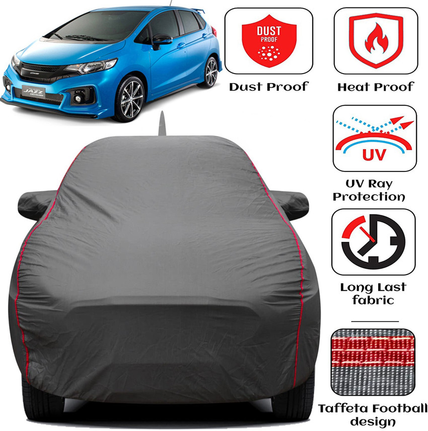Honda jazz car cover with shop antenna