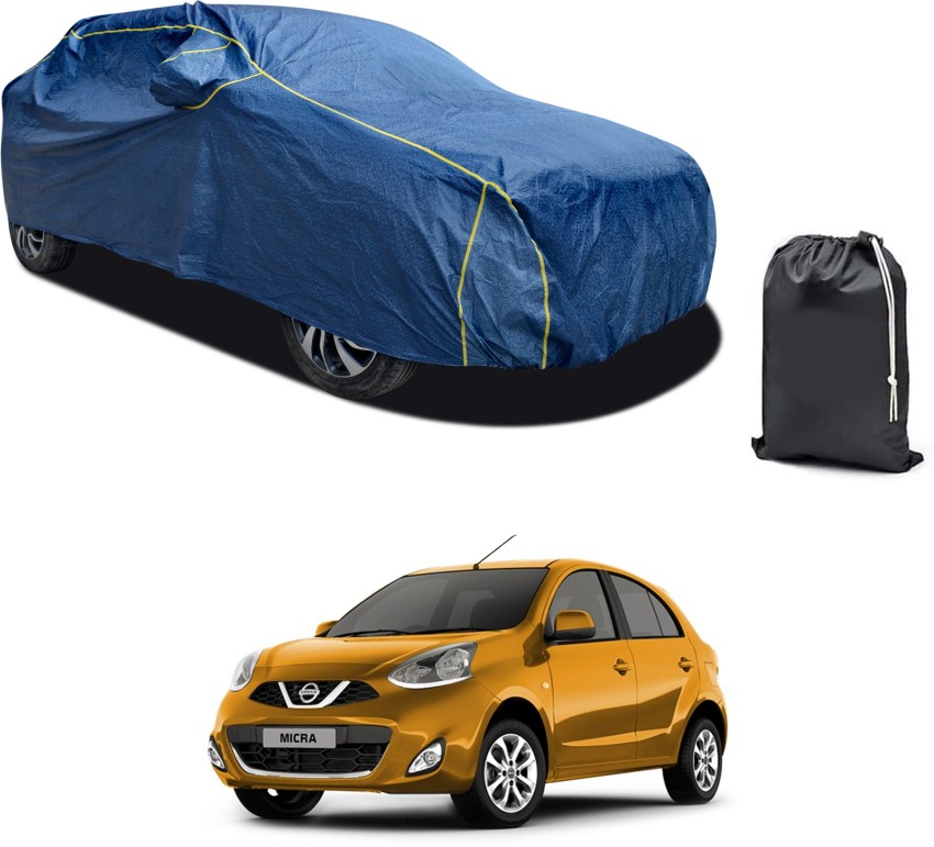 PAGORA Car Cover For Nissan Micra (With Mirror Pockets) Price in India -  Buy PAGORA Car Cover For Nissan Micra (With Mirror Pockets) online at