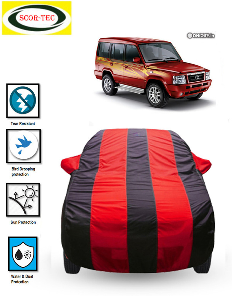 SCOR TEC Car Cover For Tata Sumo Gold With Mirror Pockets Price
