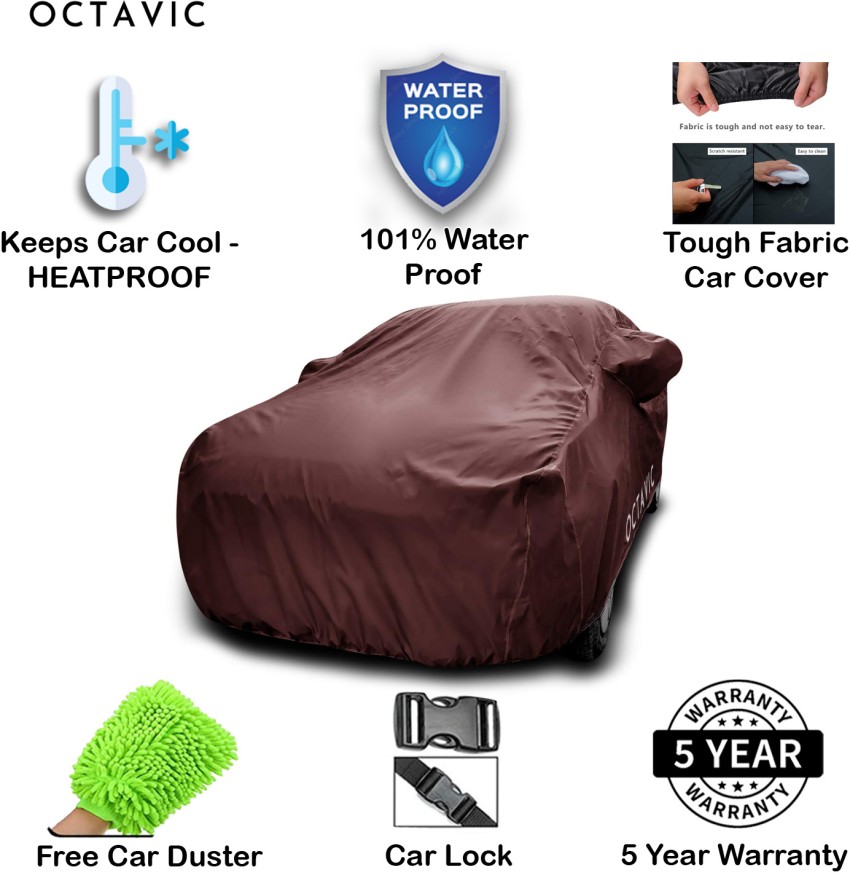 octavic Car Cover For Renault Captur (With Mirror Pockets) Price