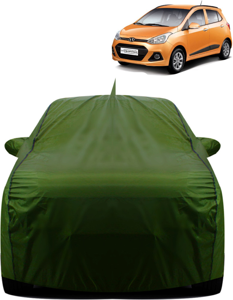 FABTEC Car Cover For Hyundai Grand i10 With Mirror Pockets Price