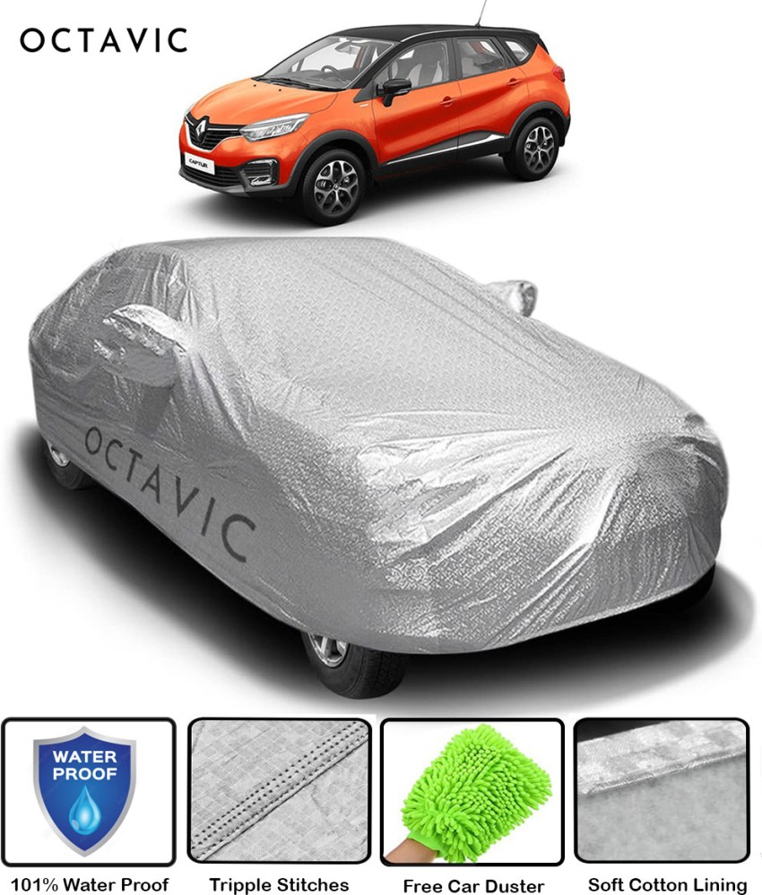 octavic Car Cover For Renault Captur (With Mirror Pockets) Price