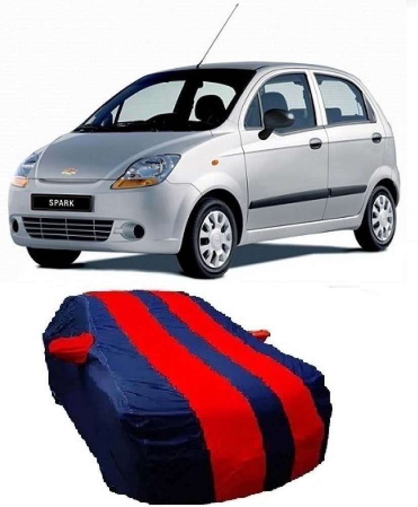 RAGHURANI Car Cover For Chevrolet Spark, Spark 1, Spark 1 LS, Spark 1.0 LT,  Spark Nsplit, Spark Split (With Mirror Pockets) Price in India - Buy  RAGHURANI Car Cover For Chevrolet Spark